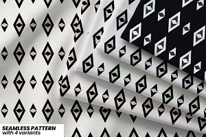 Elegant Diamond Geometric Pattern, a Pattern Graphic by Pyopo