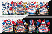 4th of July Gnome, a Graphic by Artnoy (Thumbnail 2 of 5)