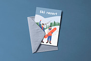 Winter sport people characters, a Person Illustration by Thkatefox (Thumbnail 6 of 7)