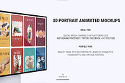 30 Elegance Portrait AE Templates, a Social Media Template by 3Motional (Thumbnail 2 of 2)