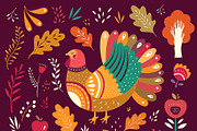 Thanksgiving day, a Decorative Illustration by MoleskoStudio (Thumbnail 3 of 7)