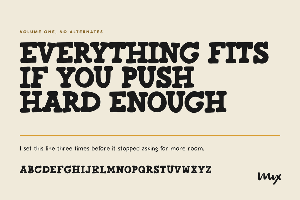 Mix Portly Pug — Bold Slab Serif, a Slab Serif Font by Mix Fonts (Photo 12 of 12)