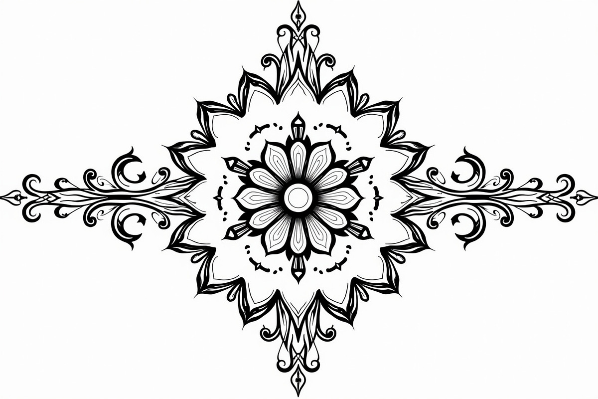 Intricate Mandala Art Bundle, an Illustration by balal (Photo 8 of 9)