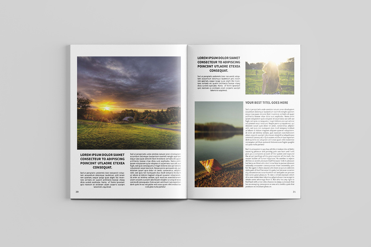 Magazine Template, a Magazine Template by Template Shop (Photo 8 of 19)