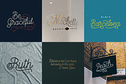 Overheat Typeface, a Script Font by Liviu (Thumbnail 5 of 6)