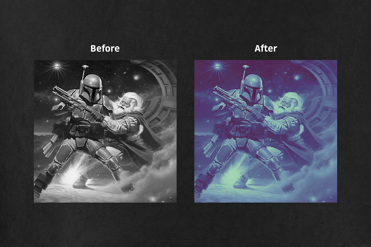 Recolor Artwork / Picture Effect, a Preset Add-On by B/B STUDIO (Photo 5 of 11)