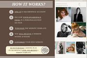 Photography Website Template preview 5