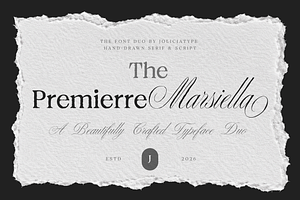 Premierre Marsiella | Font Duo