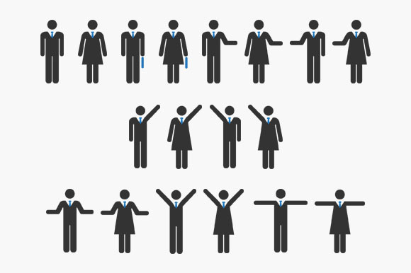 Business People Icon Vector