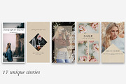 Neutral Instagram Story Templates, a Social Media Template by Dana Nicole Designs (Thumbnail 2 of 5)