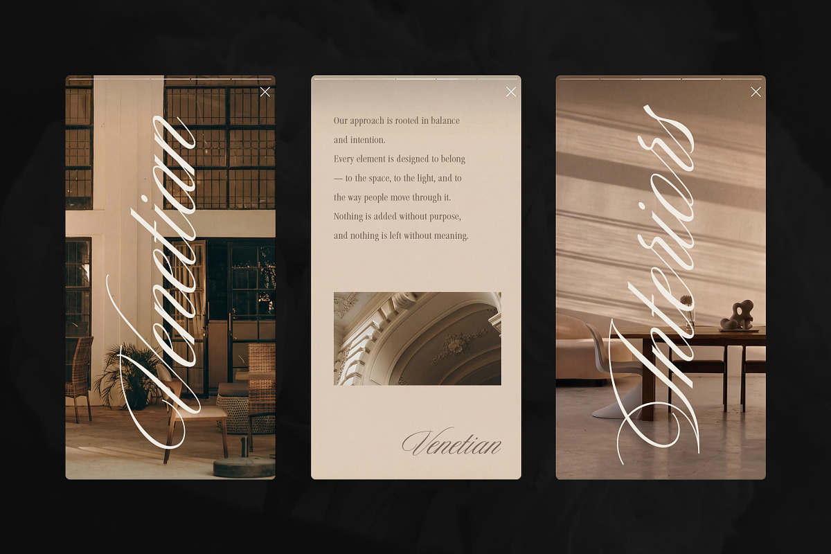 Editorial Society - Luxury Font Duo, a Script Font by Davide Bassu (Photo 4 of 34)