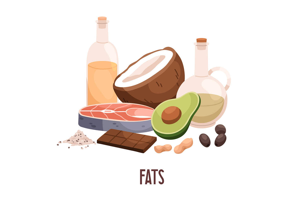 Food groups or macronutrients set, a Food Illustration by Good Studio (Photo 5 of 5)