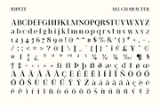 Ripete – Modern Serif, a Serif Font by Craft Supply Co. (Thumbnail 7 of 8)