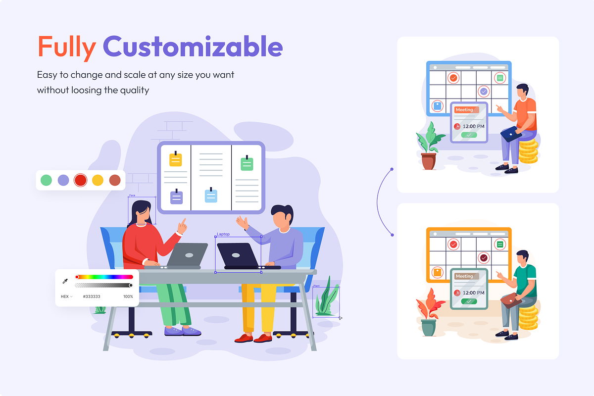 Appointment Scheduling Illustrations, an Emoji Icon by Vectors Market (Photo 3 of 6)