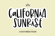 California Sunrise Font, a Font by KA Designs (Thumbnail 1 of 15)