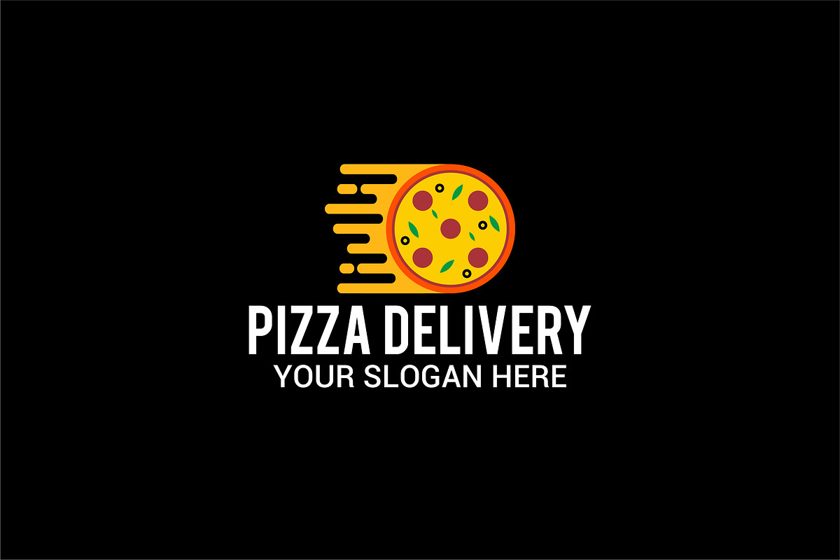 pizza  delivery, a Branding & Logo Template by shazi (Photo 1 of 3)