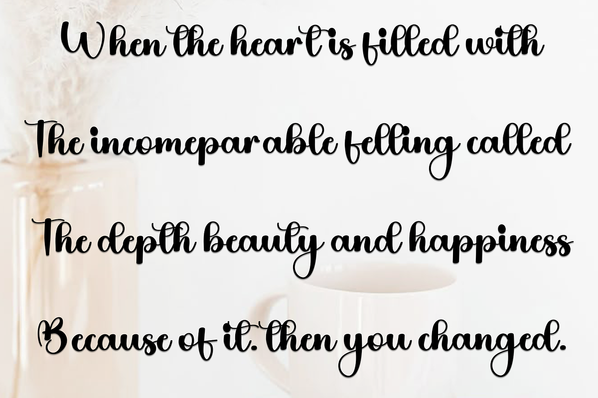 Snowing, a Handwritten Font by FreshTypeINK (Photo 6 of 8)