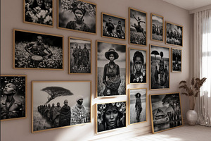 African in Spring Wall Art Set
