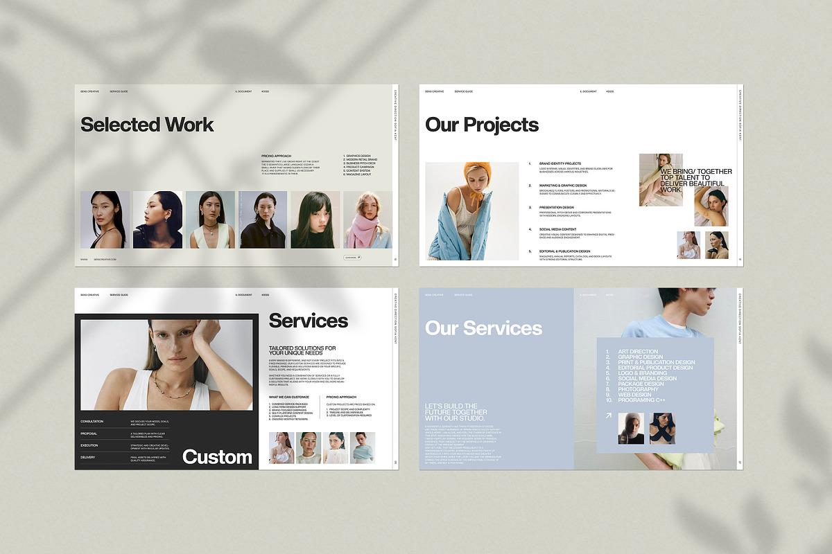 Service & Pricing Guide Template, a Presentation Template by evgenystudio (Photo 4 of 9)