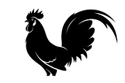 Rooster Chicken Silhouette Vector Bu, an Illustration by Designs_River (Thumbnail 42 of 51)