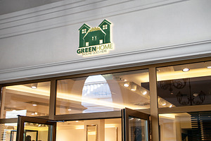 Green Home Logo, a Branding & Logo Template by Josuf Media