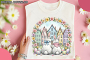 Retro Easter Bunny PNG, Bunny PNG, an Illustration by OK Design (Thumbnail 6 of 6)