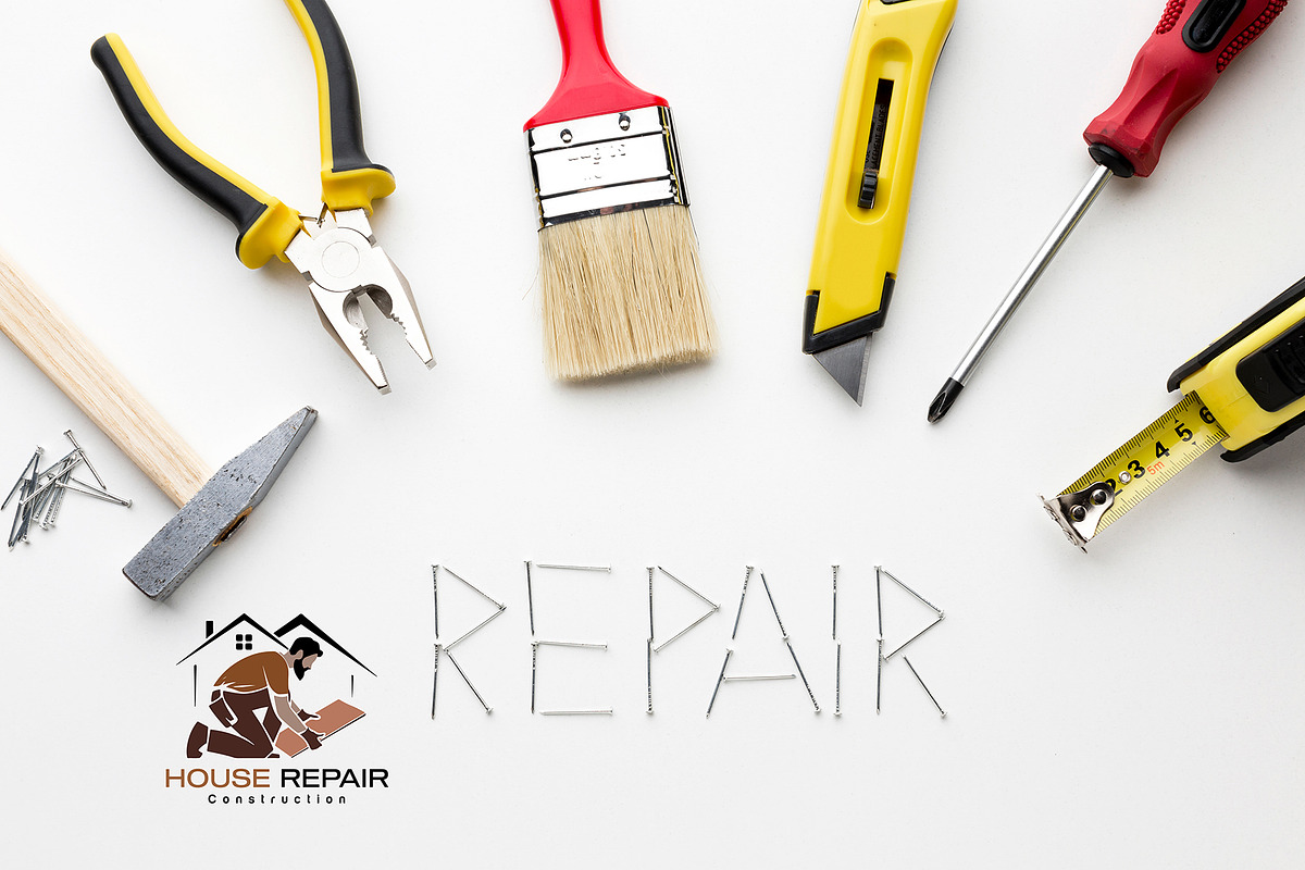House Repair Logo Template preview 7