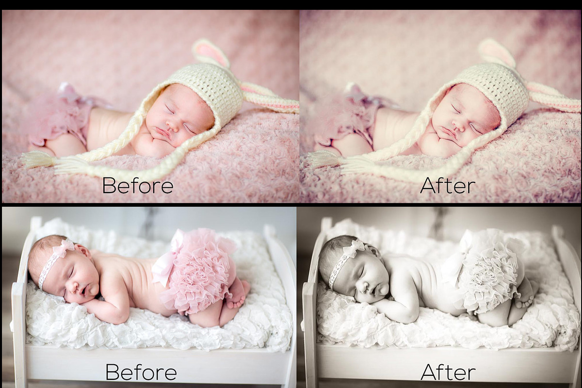 New Born Lightroom Presets preview 2