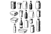 Food Packaging Containers Set, an Object Graphic by RT Studio (Thumbnail 2 of 4)