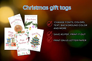 10 Christmas gift tags - Canva, a Print Template by Adalin Shop (Thumbnail 7 of 9)