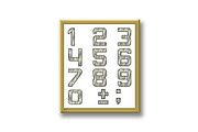 Set numbers, a Duotone Icon by RODINA (Thumbnail 3 of 3)