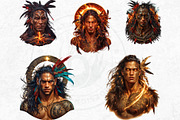 Maori Atua gods Clipart, Polynesian, a Person Illustration by ThatsDesignArt (Thumbnail 10 of 10)