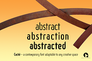 Cache, a Sans Serif Font by ArtyType (Thumbnail 5 of 5)