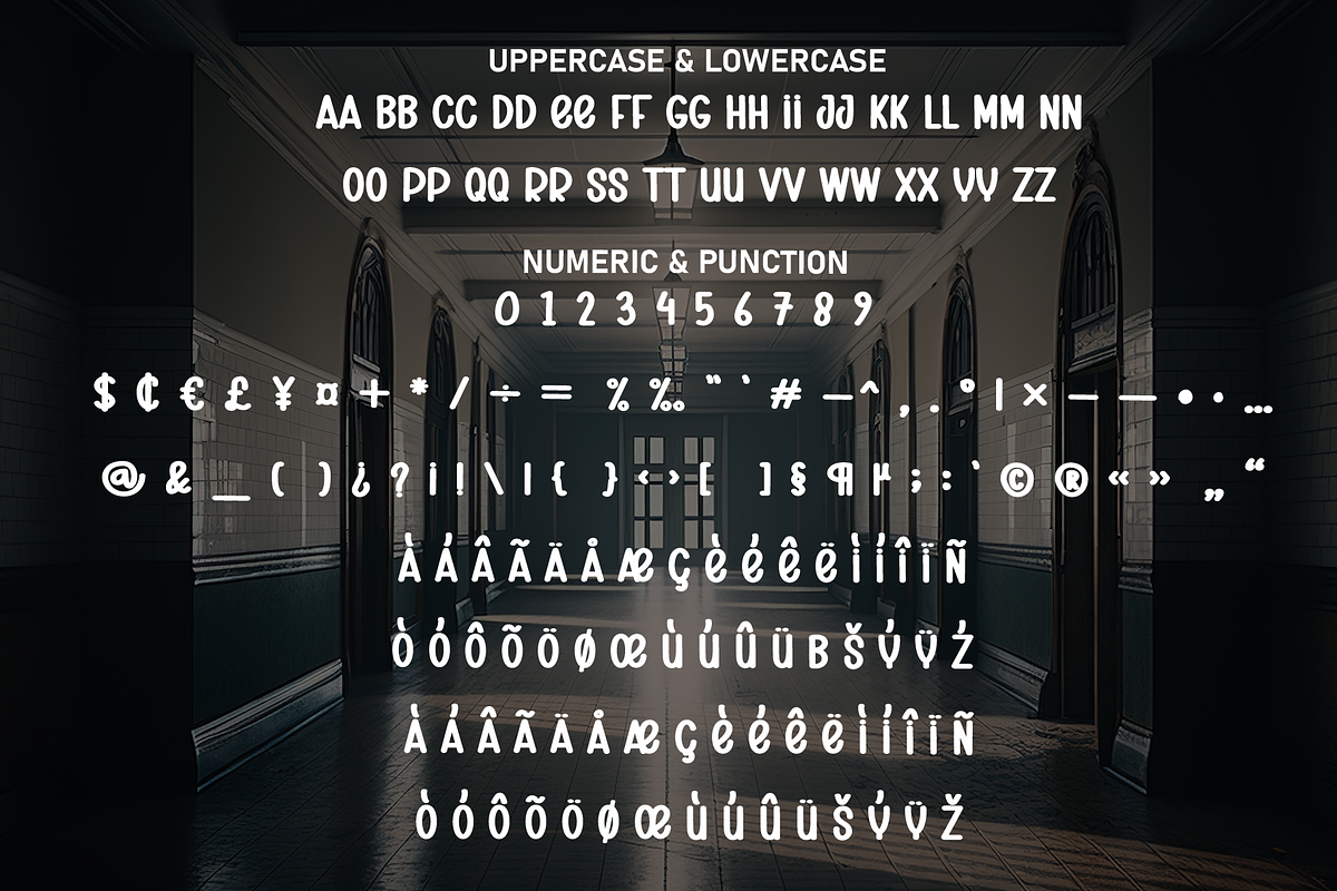 Scary School | Script Font, a Script Font by Scratchones (Photo 7 of 8)