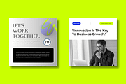 Modern Corporate Social Media Post, a Social Media Template by MightyDesign (Thumbnail 4 of 8)