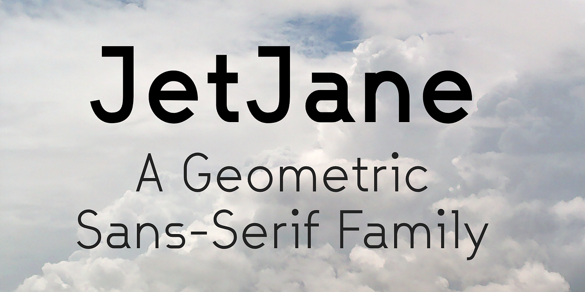 JetJane, a Sans Serif Font by Ingrimayne Type (Photo 1 of 9)