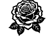 Rose Flower Silhouette Vector Bundle, an Illustration by Designer_Momina (Thumbnail 18 of 21)