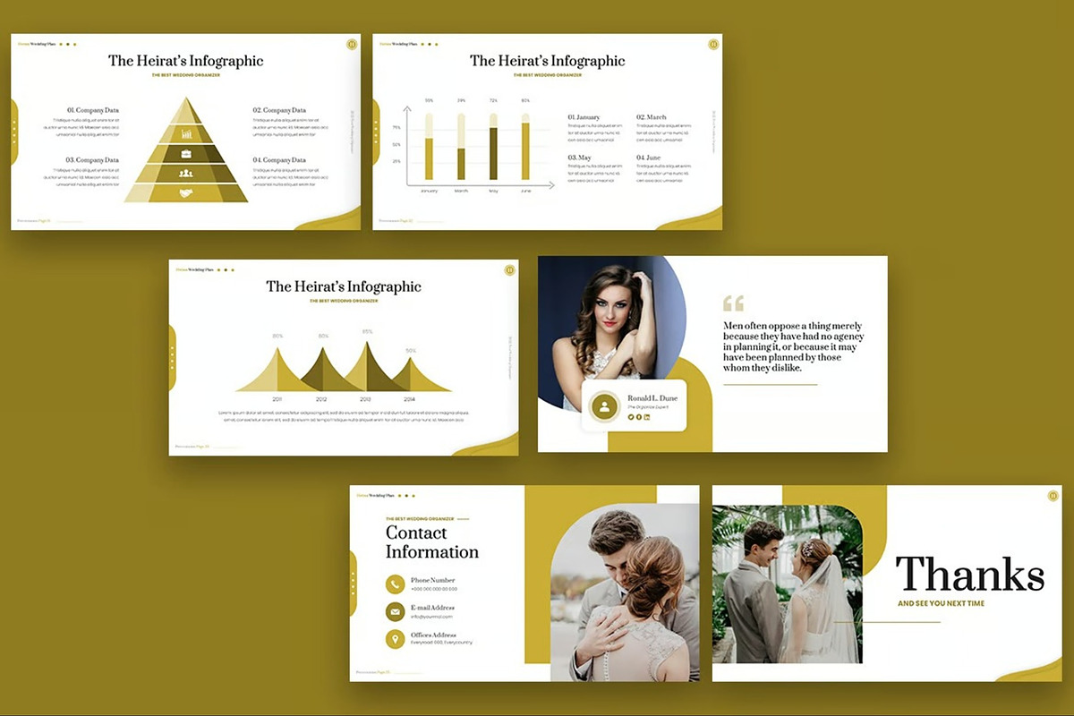 Heirat - Wedding Plan Powerpoint, a Presentation Template by Fit-tee (Photo 6 of 6)