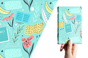 Kids hand drawn seamless pattern, a Pattern Graphic by hanifa_design (Thumbnail 7 of 8)