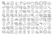 Infinity Blue Artificial Icons Pack, an Icon by Vector Portal (Thumbnail 5 of 5)