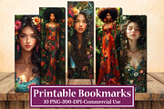 Black Girls Bookmarks Printable, an Illustration by Rose Art (Thumbnail 1 of 2)