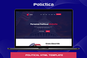 Politica - Political HTML Template