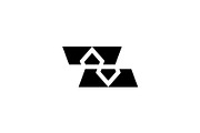 Z letter diamonds logo design, a Branding & Logo Template by Amadul11 (Thumbnail 1 of 5)