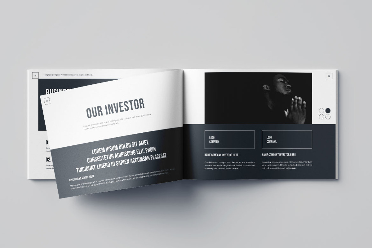 Business Company Profile Vol.53, a Brochure Template by Bewalrus Studio (Photo 7 of 11)