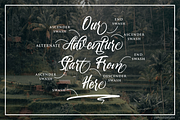 Billy Stranger, a Script Font by zamjumps (Thumbnail 3 of 9)