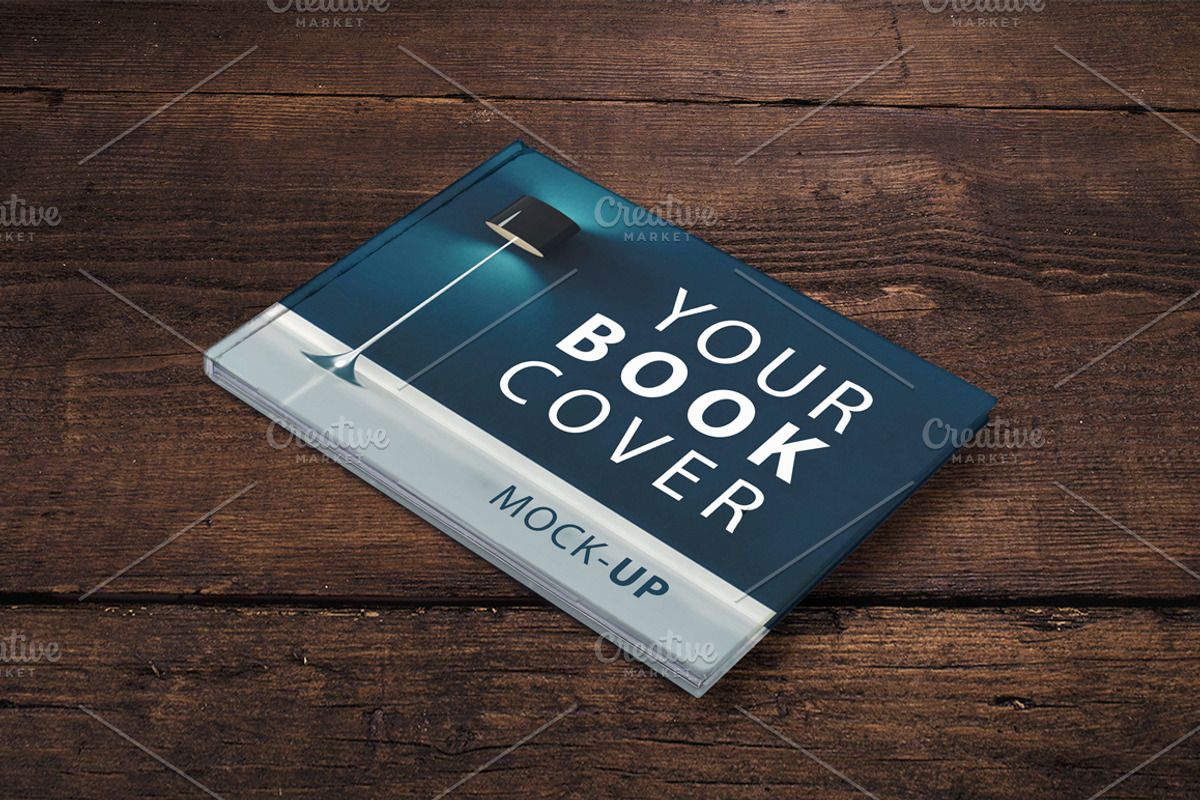 Sale - Landscape Book Cover Mockup, a Print Template by attraax (Photo 3 of 5)