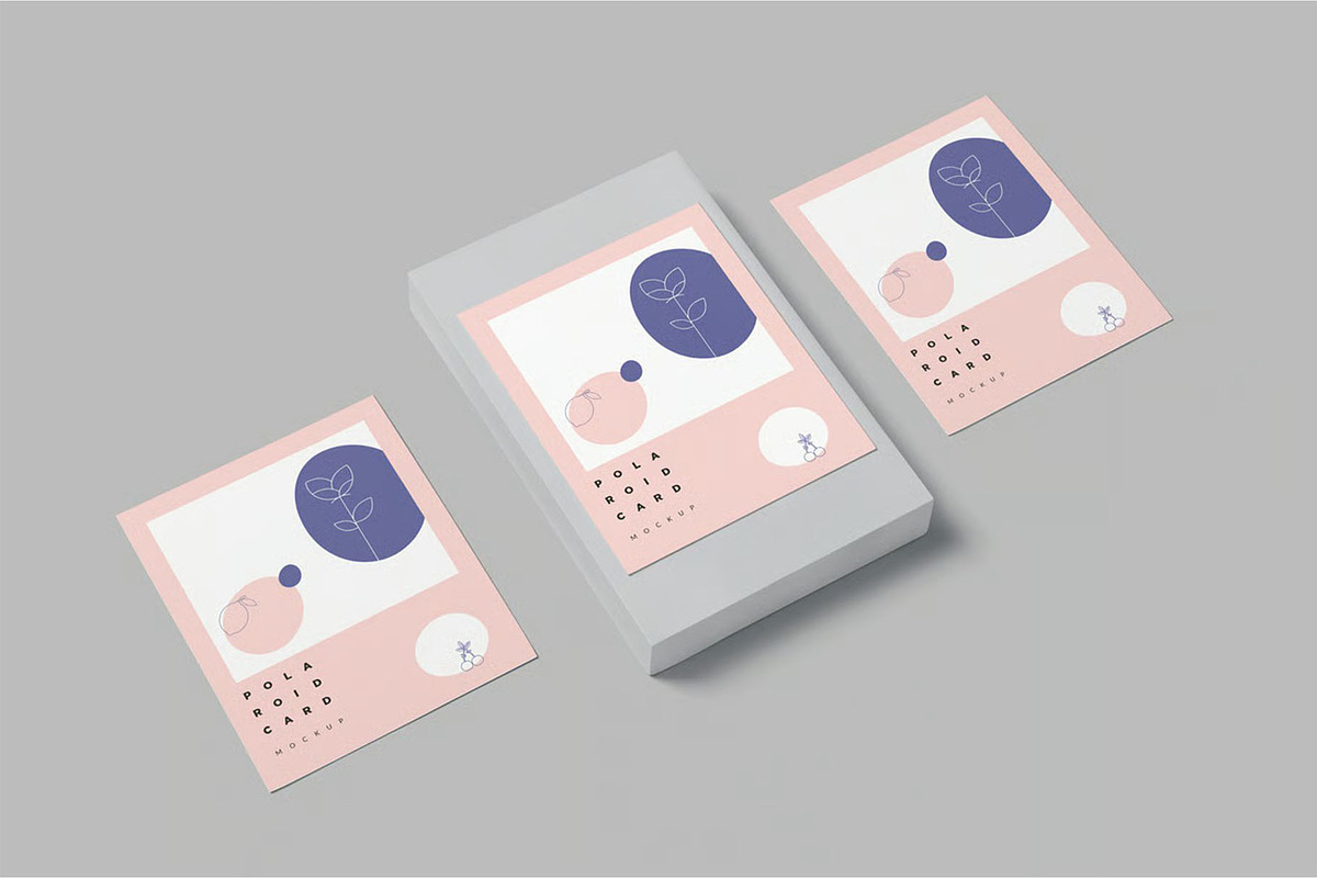 Beautiful Polaroid Mockup, an Advertising Mockup by megostudi0 (Photo 3 of 7)