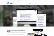 One Page SEO PSD Website Template, a Landing Page Template by WebbyTemplates (Thumbnail 2 of 4)