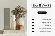 Peach Cosmetic Box Mockup, a Packaging Mockup by Digital Asset Co (Thumbnail 4 of 4)