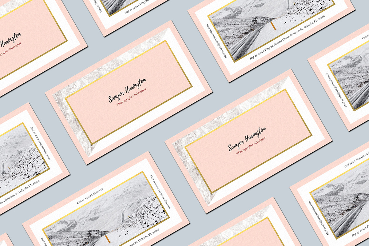 Modern Stylish Business Card, a Business Card Template by GraphicsEgg (Photo 4 of 5)
